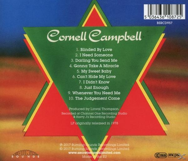 Cornell Campbell - SWEET BABY  - (CD)