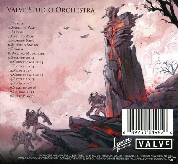 Valve Studio Orchestra - The DOTA 2 (Official Soundtrack)  - (CD)