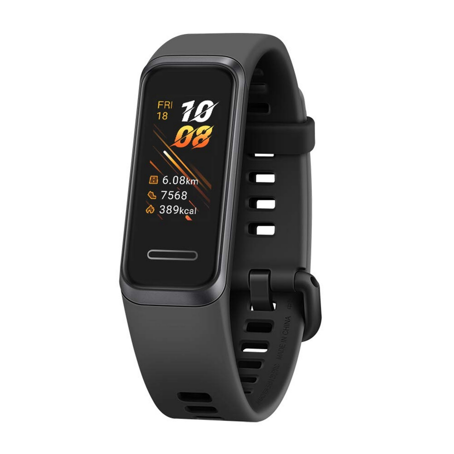 Pulsera de actividad - Huawei Band 4, Resistencia al Agua 5ATM, Frecuencia cardiaca, 9 Modos de deporte, Negro