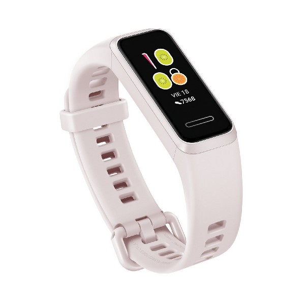 Pulsera de actividad - Huawei Band 4, Resistencia al Agua 5ATM, Frecuencia cardiaca, 9 Modos de deporte, Rosa