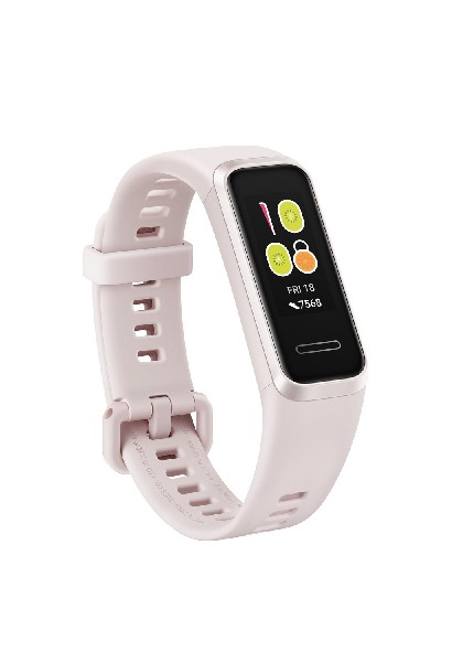 Pulsera de actividad - Huawei Band 4, Resistencia al Agua 5ATM, Frecuencia cardiaca, 9 Modos de deporte, Rosa