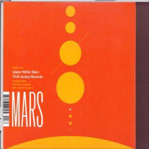 Ein orangefarbenes Albumcover mit gelben Kreisen und dem Text: "MARS".