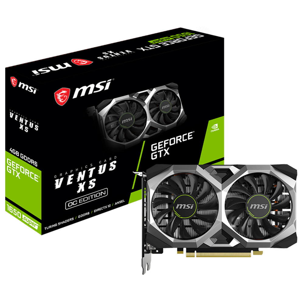 MSI VGA GeForce GTX 1650 Super Ventus XS OC Ekran Kartı Fiyat