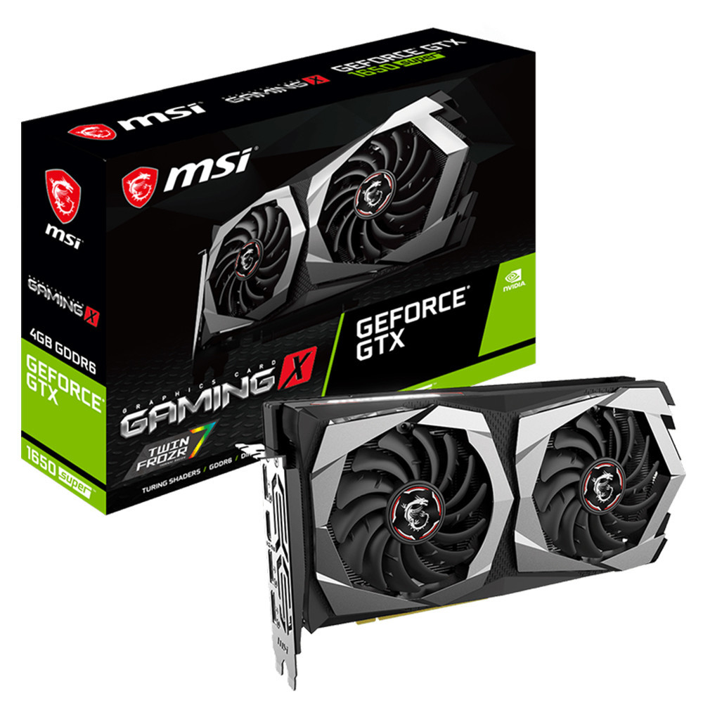 【684】MSI NVIDIA GeForce GTX 1650 MSI VGA GeForce GTX 1650 NVIDIA GDDR6 Süper Gaming Ekran Kartı