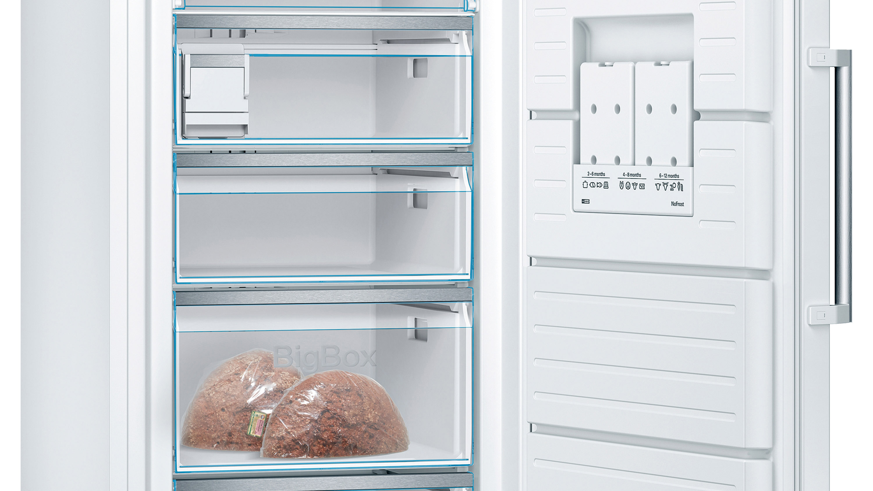 BOSCH GSN58AWDV Gefrierschrank Serie 6 (D, 366 l, 1910 mm hoch)

