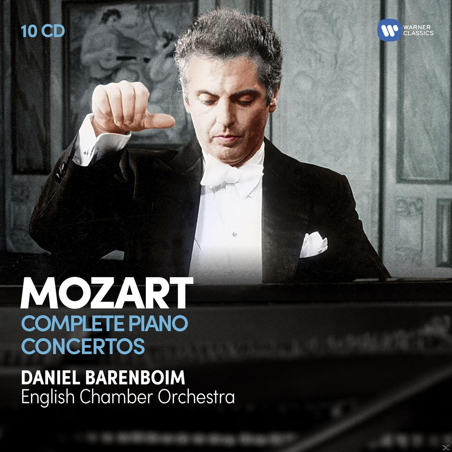 Daniel Barenboim vezényel Mozart Complete Piano Concertos, 10 CD.