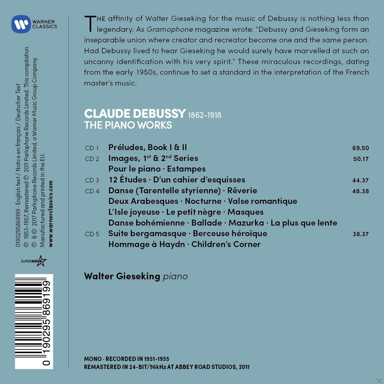 CD-Rückseite mit Text über den Künstler und der Album-Trackliste. Weißer Hintergrund.