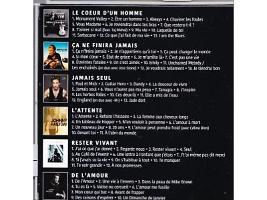 Johnny Hallyday - Les Albums Studio Warner CD