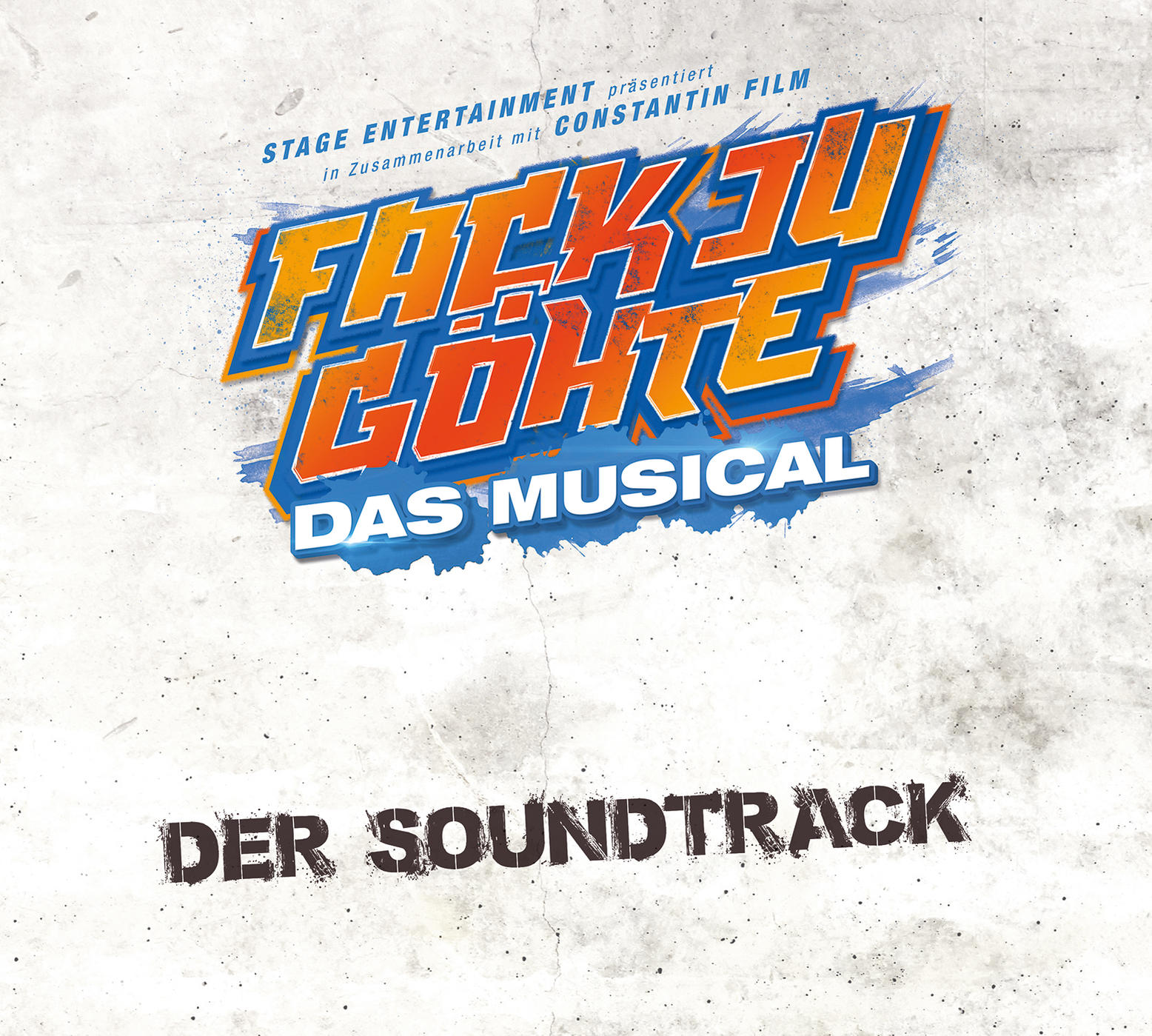 Filmposter: Fack Ju Göhte, ein Musicaltitel in einem farbenfrohen Design.