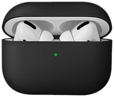 UNIQ Étui pour chargeur AirPods Pro Lino Noir (108435)