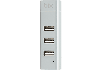 DAYTONA BX03HB Alüminyum USB to RJ45 Ethernet  USB 3 Port Hub Çoklayıcı Gri