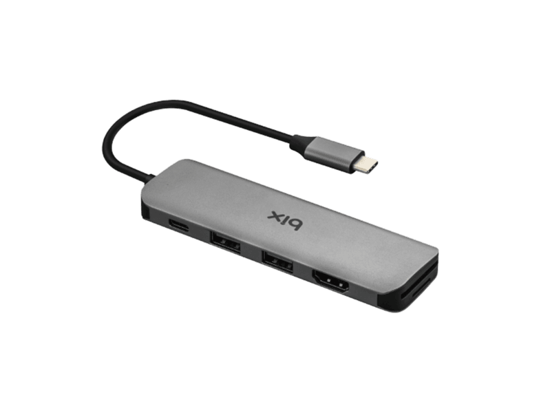 daytona bx09hb usb type c otg 2 port usb 3 0 4k hdmi pd hub gri