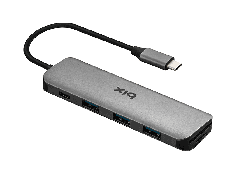 daytona bx08hb cok fonksiyonlu hub type c den usb3 0 3 pd usb 1 sd ve 1 micro sd kart okuyucu
