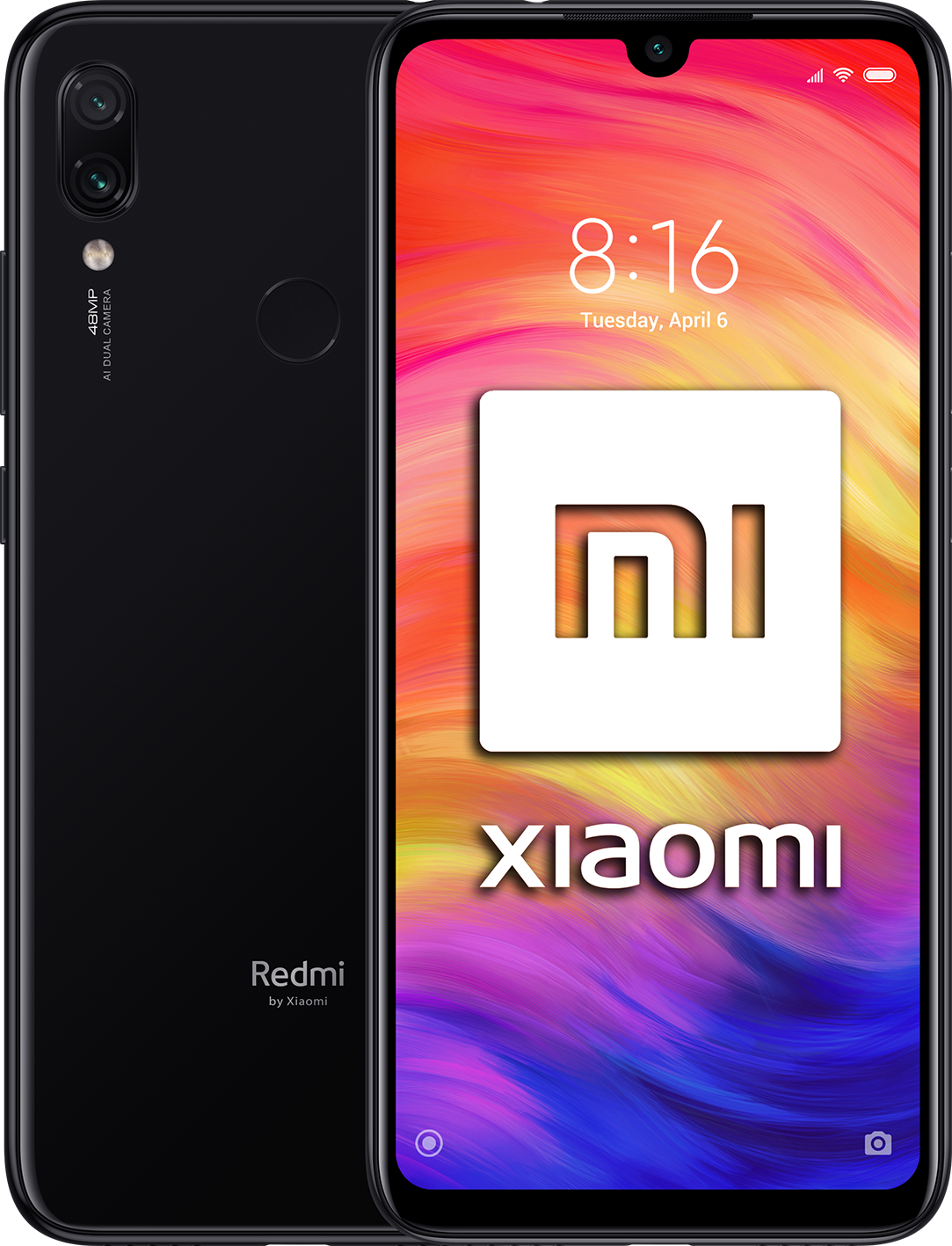 Móvil - Xiaomi Redmi Note 7, Negro, 32 GB, 3 GB RAM, 6.3", Snapdragon 660, 4000 mAh, Android