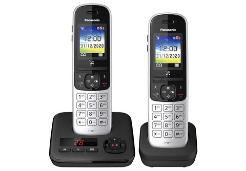 Schnurloses Telefon PANASONIC Telefon MediaMarkt KX-TGH722GS | Schnurloses