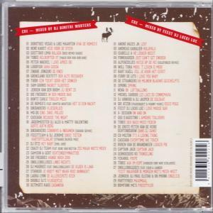 Couverture de CD avec une liste de chansons, mixée par DJ Dimitri Wouters.