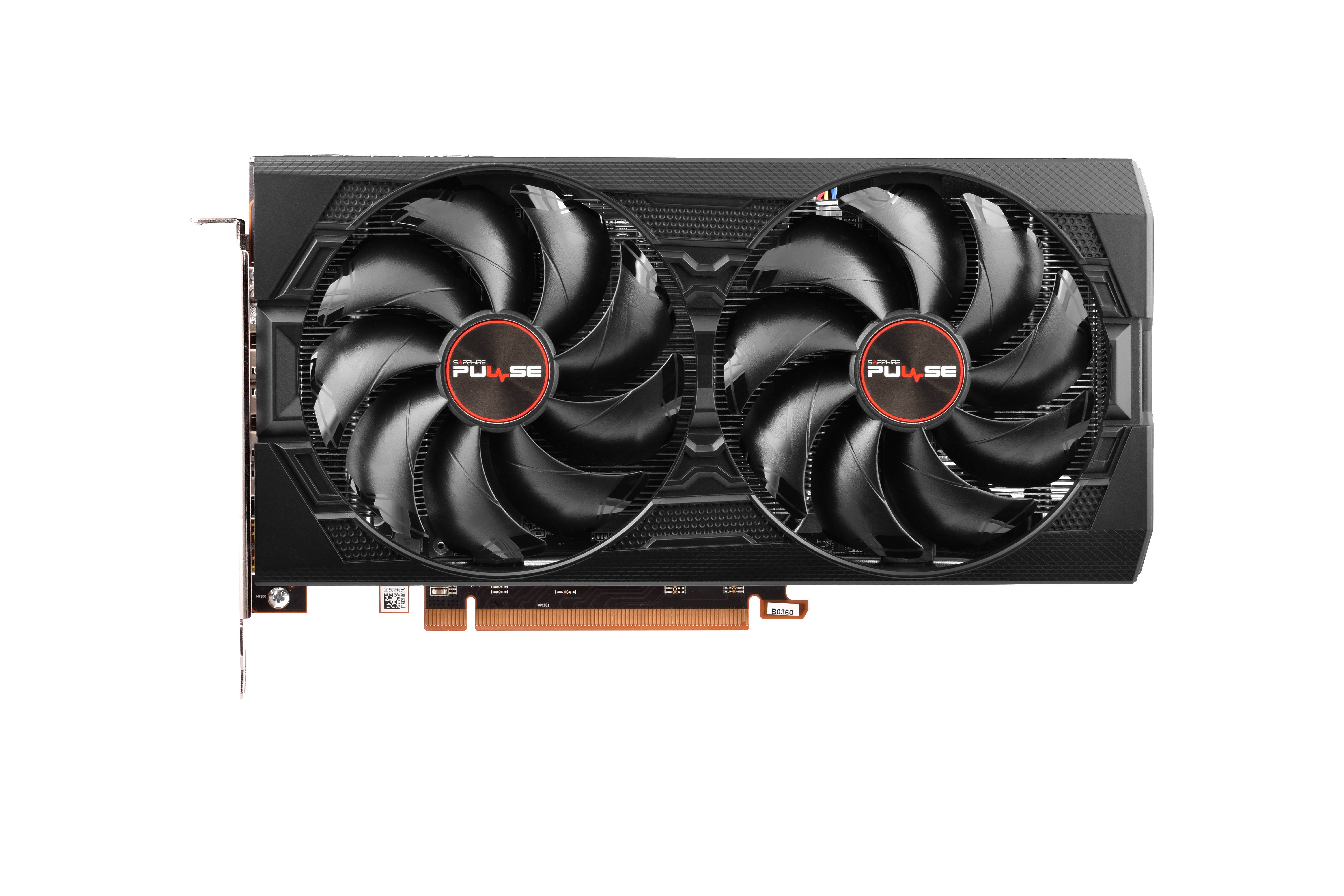 SAPPHIRE Pulse RX 5500 XT 8G (1295-01-20G) (AMD, Grafikkarte)
