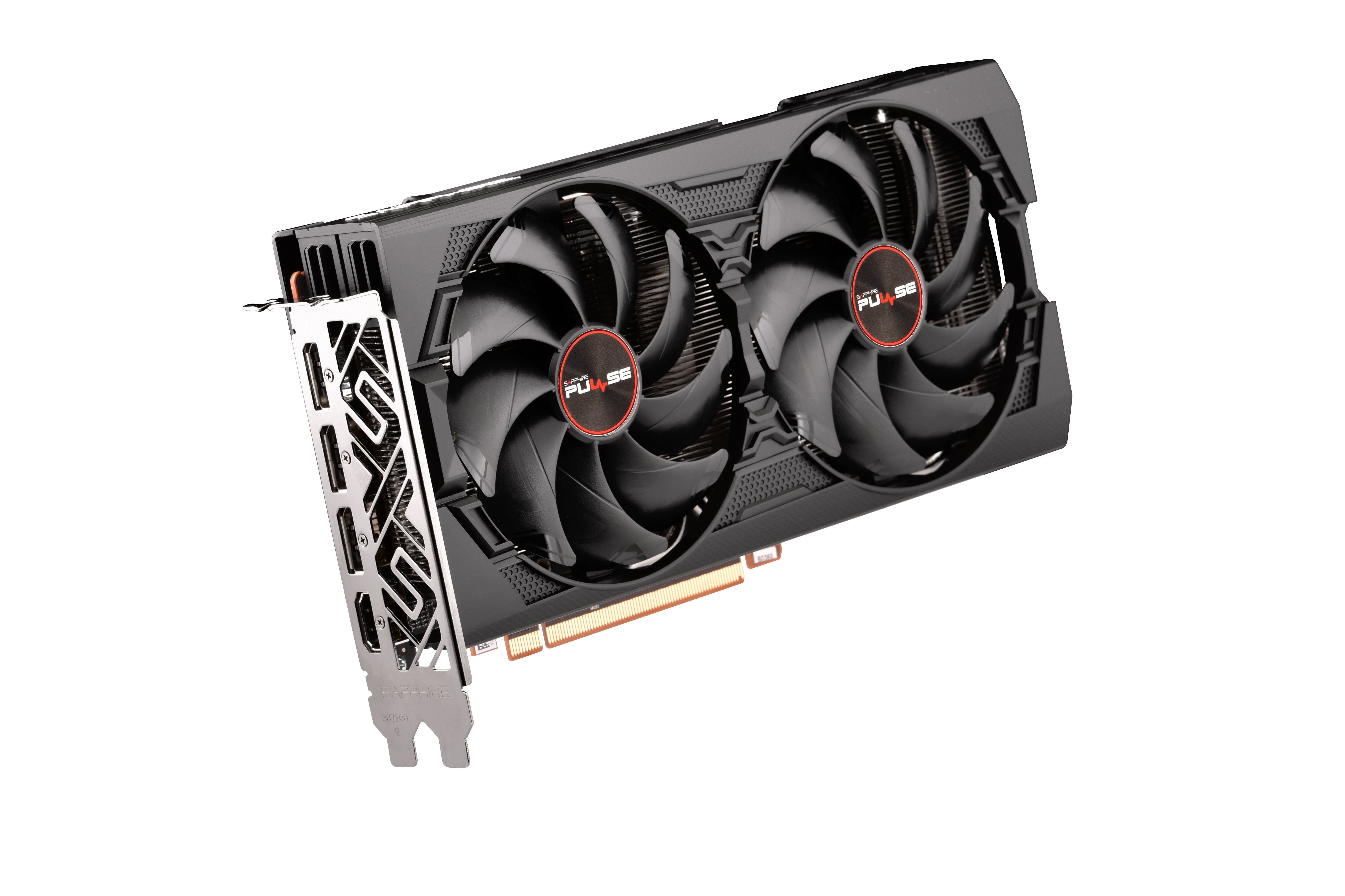 SAPPHIRE Pulse RX 5500 XT 8G (1295-01-20G) (AMD, Grafikkarte)