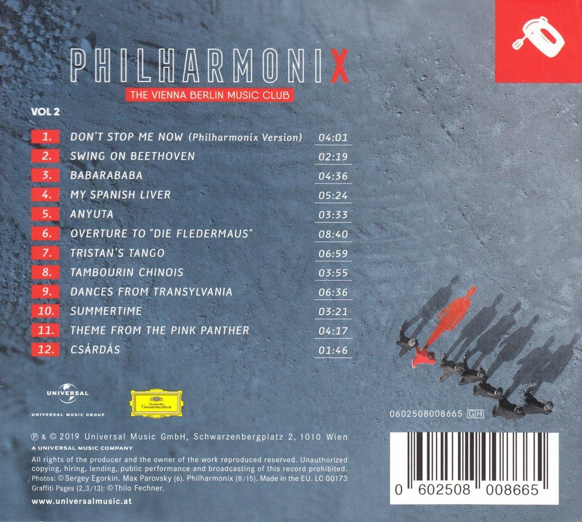 Philharmonix - THE VIENNA BERLIN MUSIC CLUB VOL. 2  - (CD)