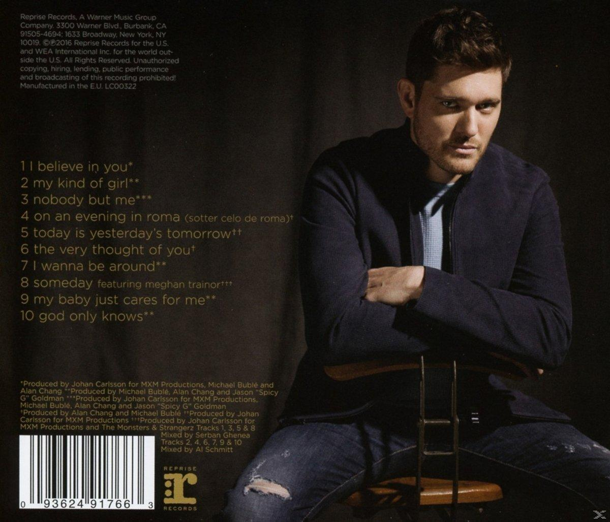 Albumhoes met Michael Bublé, tracklist en credits, Reprise Records.