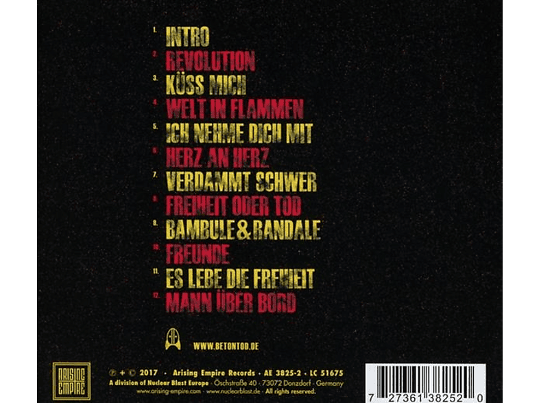 Thumbnail - Betontod - Revolution (Jewelcase) (CD)