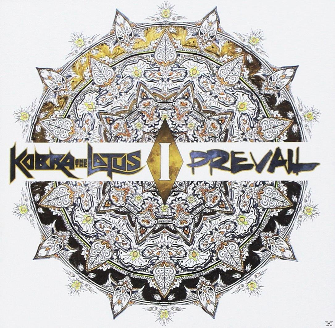 Album borító. Mandala virágmintákkal. Szöveg: Kobra and the Lotus I Prevail. Gyémánt alak I számmal.