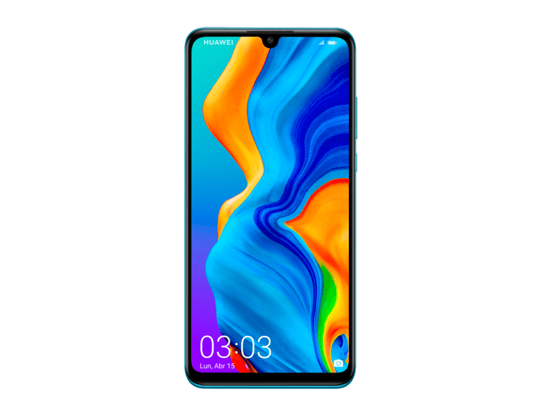 Móvil - Huawei P30 Lite, Azul, 256 GB, 6 GB RAM, 6.15" Full HD+, Kirin 710, 3340 mAh, Android