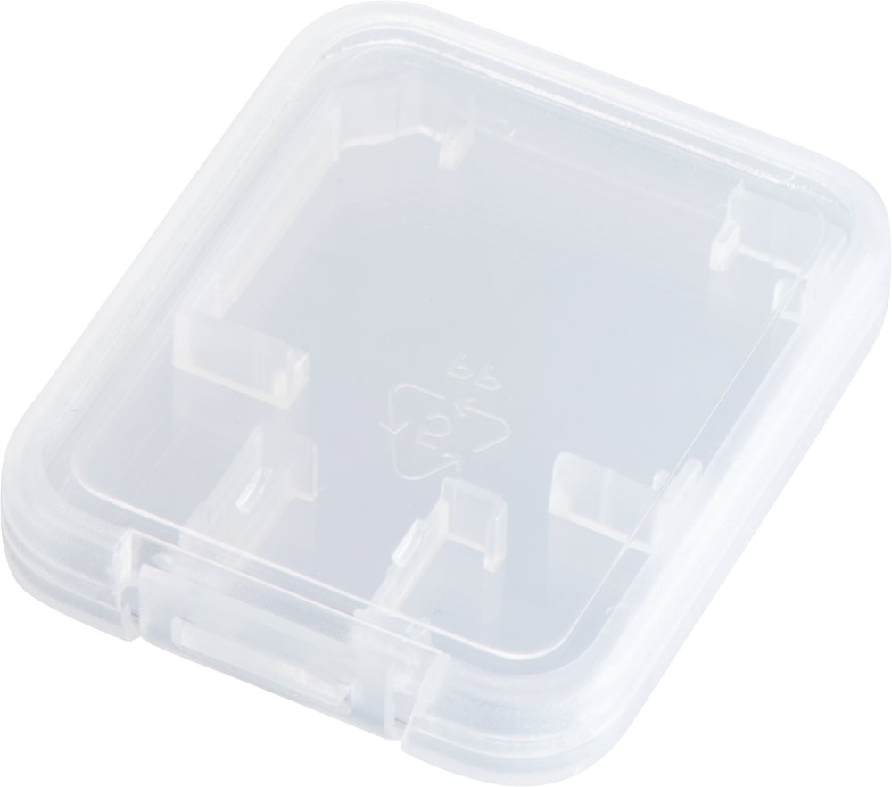 HAMA Boîtier DuoCase carte SD / microSD Transparent (95947)