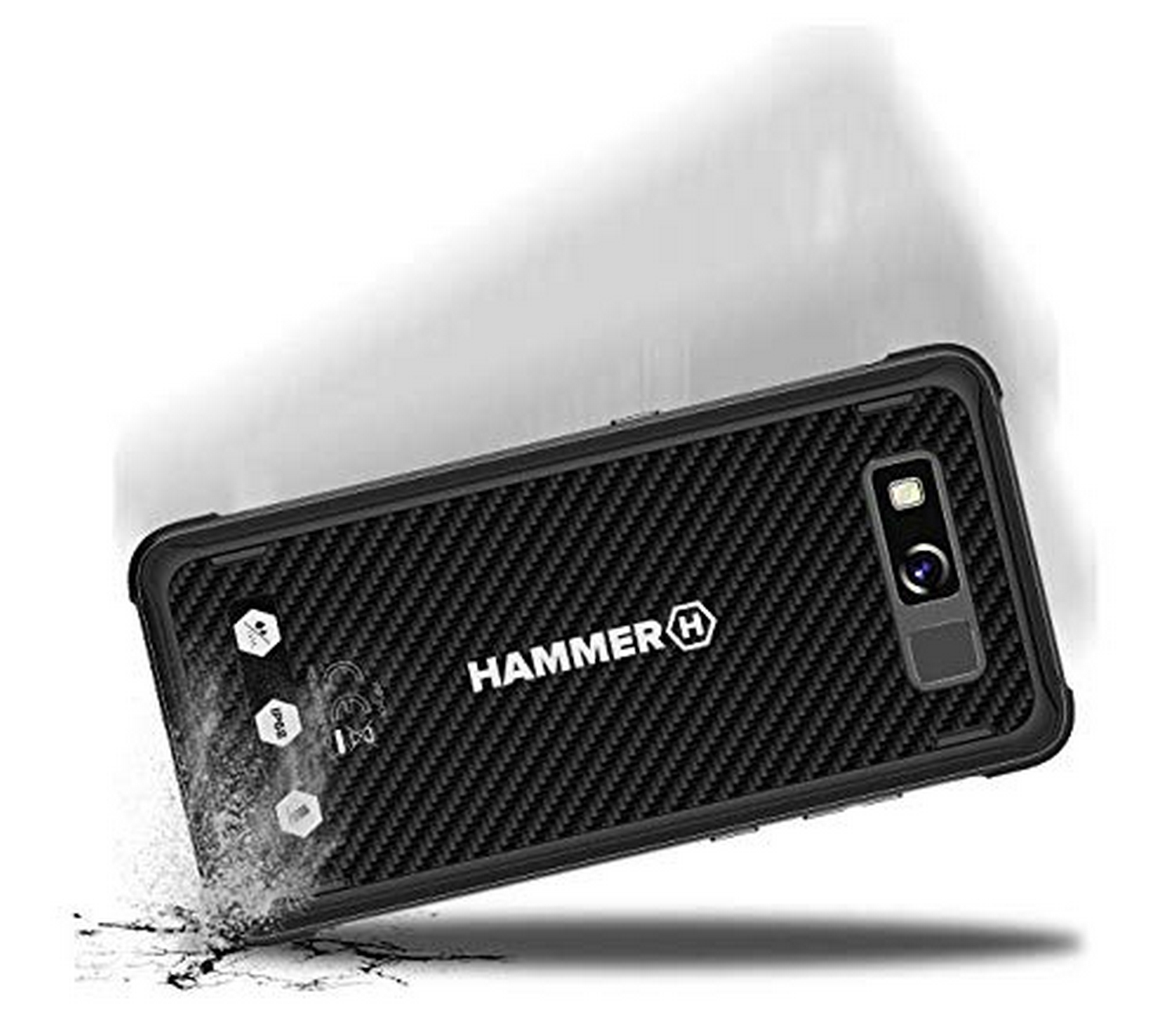 Hammer Blade 2 Pro, Negro, 128 GB, 6 GB RAM, 5.72" HD,, 3900 mAh, Android