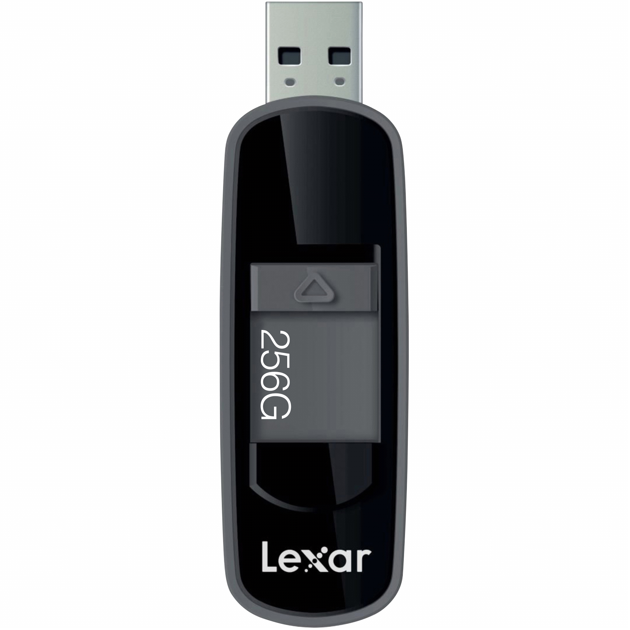 LEXAR JumpDrive Schwarz 150 S75 MB/s, (LJDS75-256ABBKNA GB, S75) USB-Stick, 256