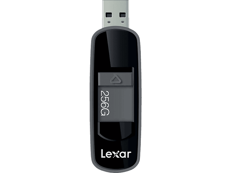 LEXAR JumpDrive S75 (LJDS75-256ABBKNA S75) USB-Stick, 256 GB, 150 MB/s, Schwarz