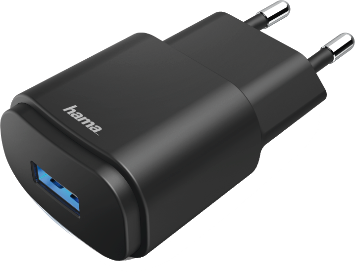 HAMA USB-oplader 1.2 A Zwart (183260)