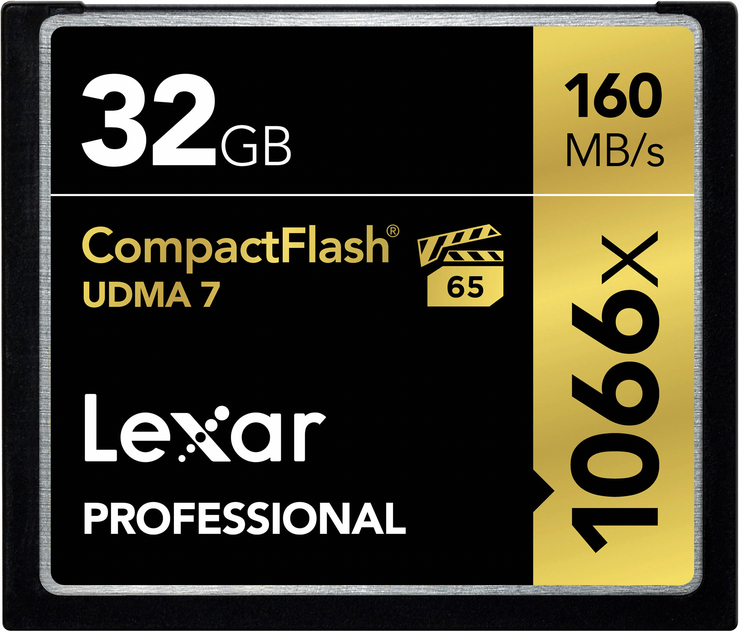 LEXAR Compact Flash Professional 1066x, Compact Flash Speicherkarte, 32 GB, 160 MB/s