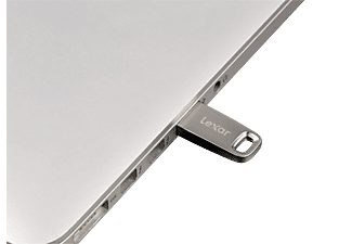 LEXAR JumpDrive M45 USB-Stick, 128 GB, 250 MB/s, Silber