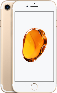 REESTRENA Reacondicionado Apple iPhone 7, Oro, 128 GB, 2 GB RAM, 4.7" Retina HD, Chip A10 Fusion, iOS