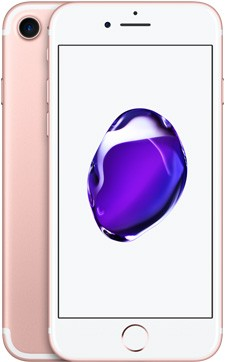 REESTRENA Reacondicionado Apple iPhone 7, Rosa, 128 GB, 2 GB RAM, 4.7" Retina HD, Chip A10 Fusion, iOS