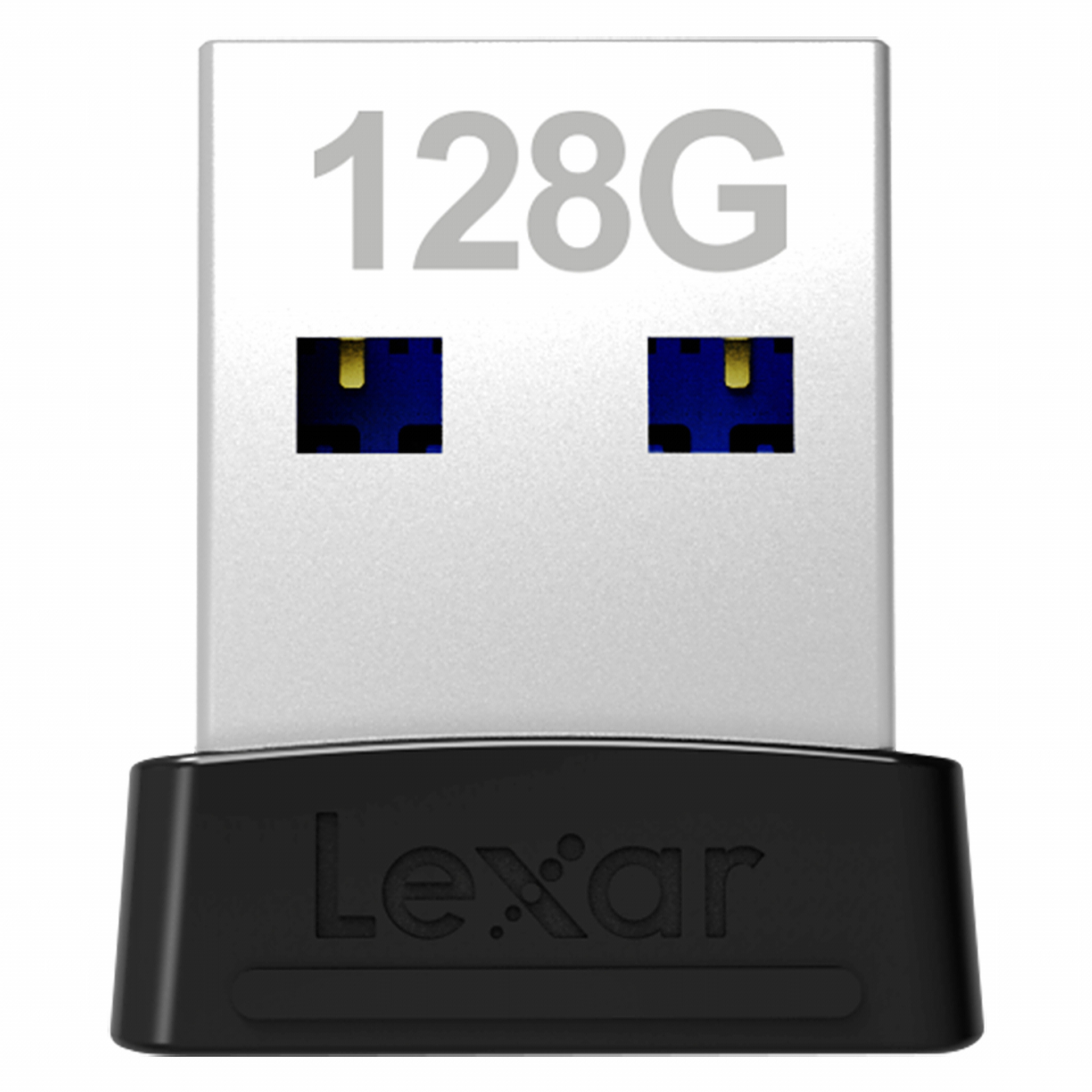 LEXAR JumpDrive S47 USB-Stick, 128 GB, 250 MB/s, Schwarz