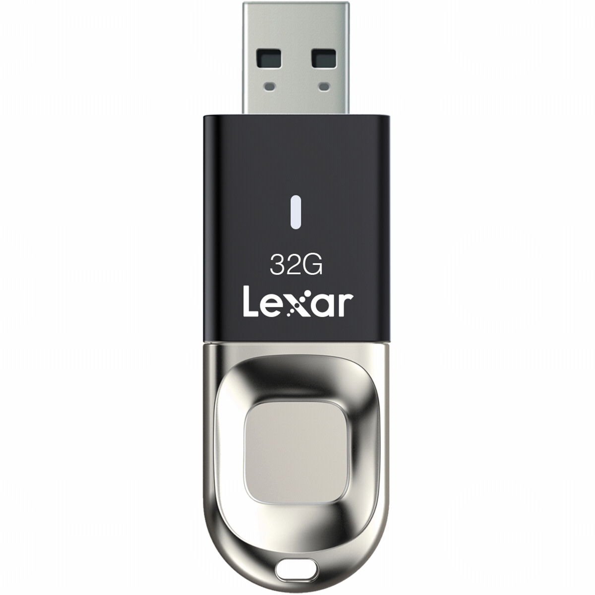 LEXAR JumpDrive F35 USB-Stick, 32 GB, 150 MB/s, Schwarz/Silber