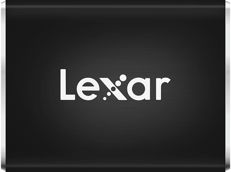 LEXAR LSL100 Pro portable Festplatte, 1 TB SSD, extern, Schwarz