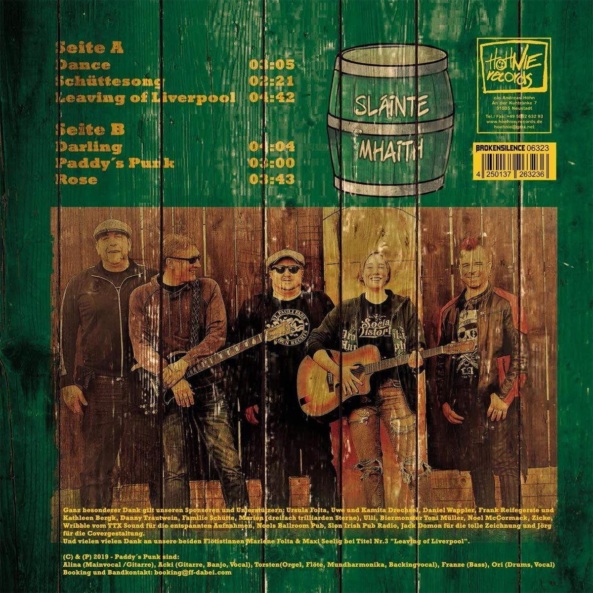 Paddy's Punk - slainte mhaith ep  - (Vinyl)