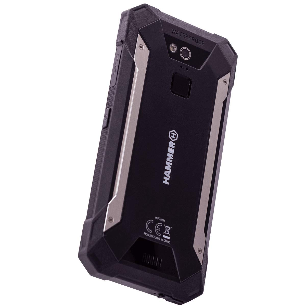 Móvil - Hammer Energy, Negro, 16 GB, 2 GB RAM, 5" HD, MTK6737, 5000 mAh, Android