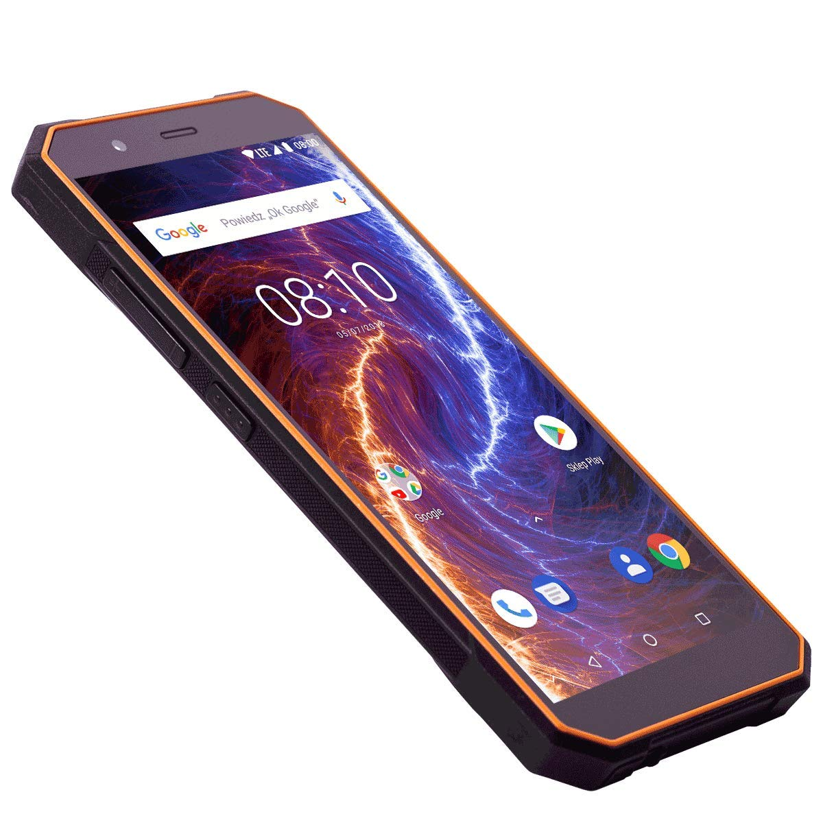 Hammer Energy, Naranja, 16 GB, 2 GB RAM, 5" HD, MTK6737, 5000 mAh, Android