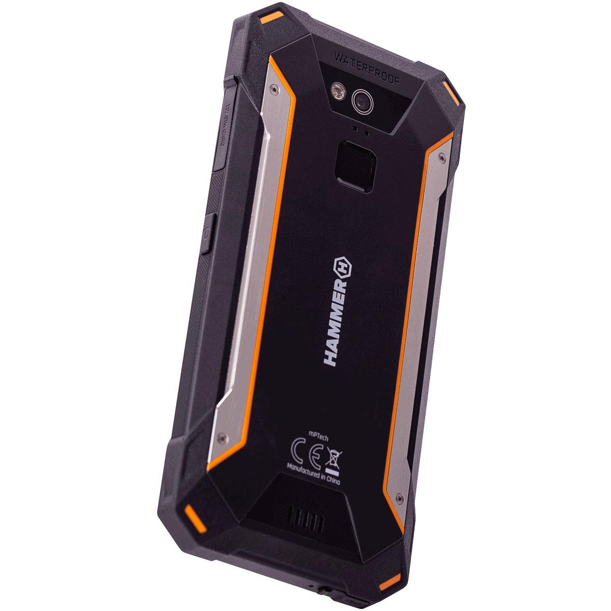 Hammer Energy, Naranja, 16 GB, 2 GB RAM, 5" HD, MTK6737, 5000 mAh, Android