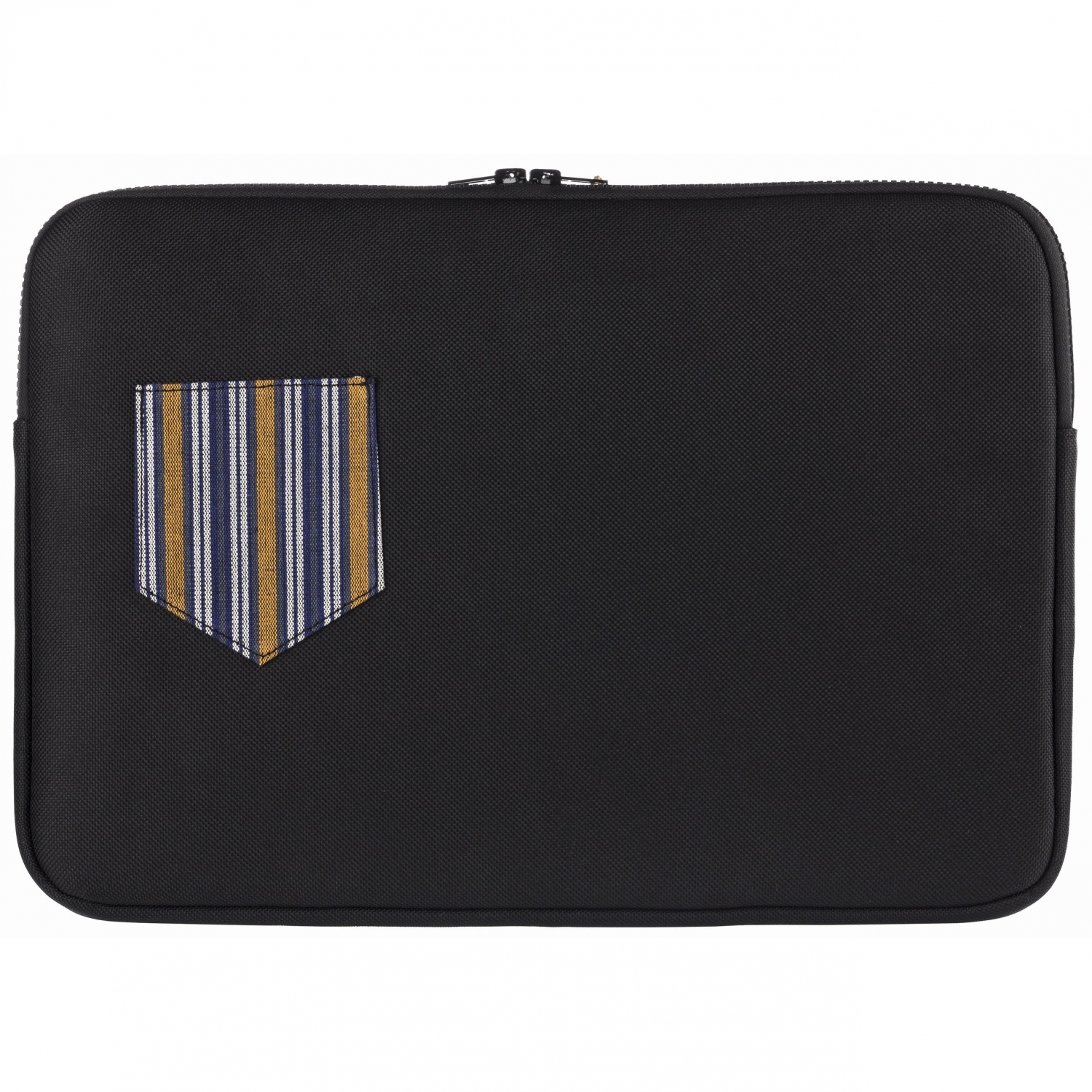 Funda - Laptop Vam Vam, Para portátiles de 15", Negro y mostaza
