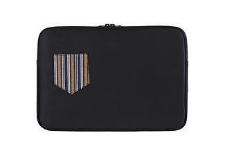Funda - Laptop Vam Vam, Para portátiles de 15", Negro y mostaza