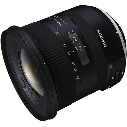 Objetivo - Tamron B023 10-24 mm, 84.6 mm, f/3.5-4.5 Di II VC HLD, Para Canon, Negro