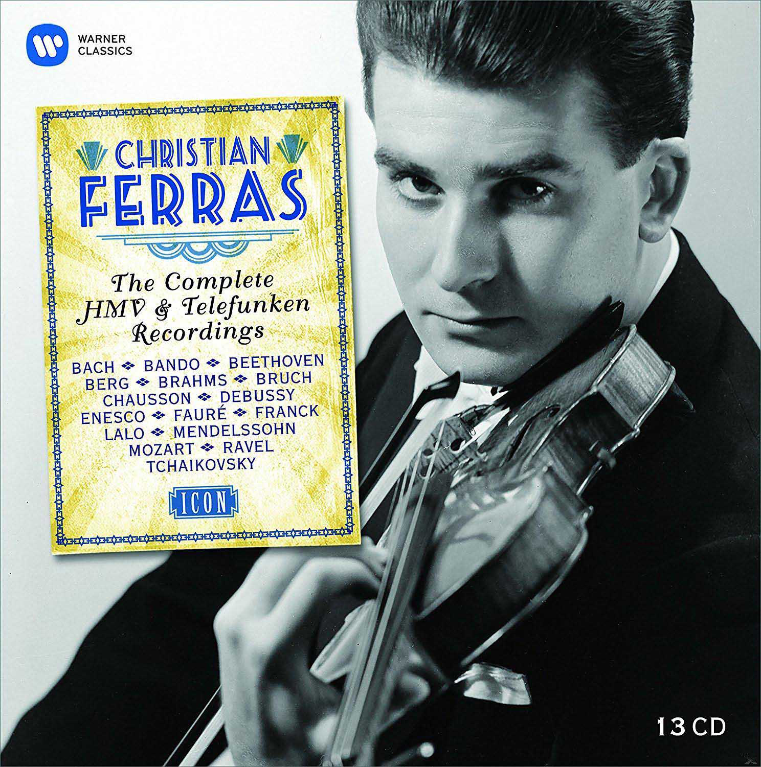 VARIOUS, Christian Ferras - Icon:Christian Ferras-HMV & Telefunken Rec.  - (CD)