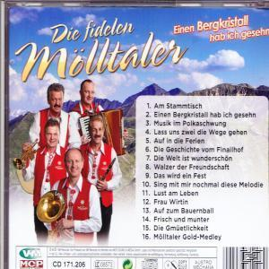 ich Bergkristall - - Die Fidelen ges Einen hab (CD) Mölltaler
