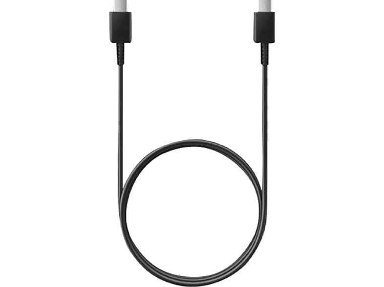 SAMSUNG Câble USB-C - USB-C 3 A 1 m Noir (EP-DA705BBEGWW)