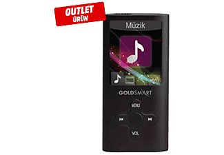 GOLDMASTER MP3-224 8 GB MP3 Çalar Siyah Outlet 1156310